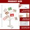 Christmas Tree with Gift Cards, Money Tree Gift Holder, White Lighted Birch Tree Tabletop 2 FT 24 LED, Light Up Display Twig Gift Card Tree with 8 Clear Clips for Home Christmas Decorations